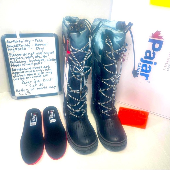 BNIB PAJAR BOOTS. Size on boot says 6
while tag on bottom says 5-5.5 - Picture 5 of 16